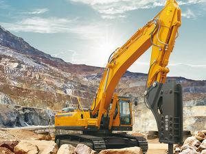 Excavatrice sur chenilles E6500F 50 tonnes 2,3 m avec moteur VOLVO, pompe hydraulique et boîte de vitesses contrôlées par PLC, prix bas en stock - Product Image 6