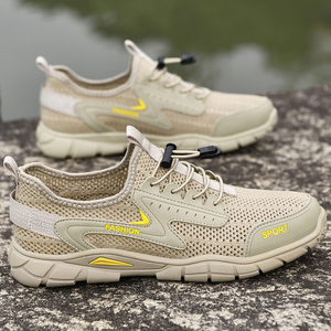 Chaussures mocassins pour femmes et hommes, mocassins Penny, chaussures plates à <span class=keywords><strong>lacets</strong></span>, à enfiler, en tissu extensible, en maille respirante, fabriquées à la main, chaussures de marche et de course, baskets - Product Image 4