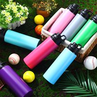 AI-MICH Promotionnel Vente en Gros Personnalisable Premium Durable Portable Bouteille Isotherme et Thermos en Aluminium pour Gym et Vélo avec Logo