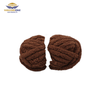 Factory Direct Sales Super Chunky Crochet Business Multi Color Hand Knitting Polyester Chenille Yarn 40 Gr Yarn