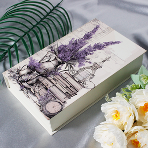 Caja de Perfume Personalizada de 30 ml, Embalaje de Cartón Recubierto de Papel, Tapa Magnética, Forma de Libro, Forma Personalizada Disponible - Product Image 6