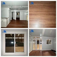 Casa Contenedor de Acero de 40 pies con Energía Solar, Diseño de Panel Sándwich Plegable para Sala de Estar, Oficina, Hotel o Quiosco Exterior