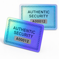 Étiquette de sécurité adhésive en PET argenté, numérotée et avec code QR pour le suivi des stocks d'entrepôt, directement du fournisseur