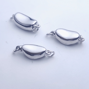 Bán Buôn Kết Nối Tự Làm Mùa Xuân Vòng Đeo Tay <span class=keywords><strong>Clasp</strong></span> S925 Khóa Phụ Kiện Hộp Số Lượng Lớn Nhỏ Đá Quý Ngọc Trai Vòng Cổ Trang Sức Bạc Móc - Product Image 5