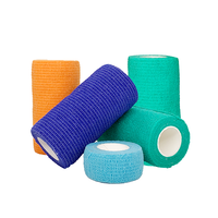 Bandage auto-adhésif élastique non tissé cohésif tensoplast léger pour le sport médical