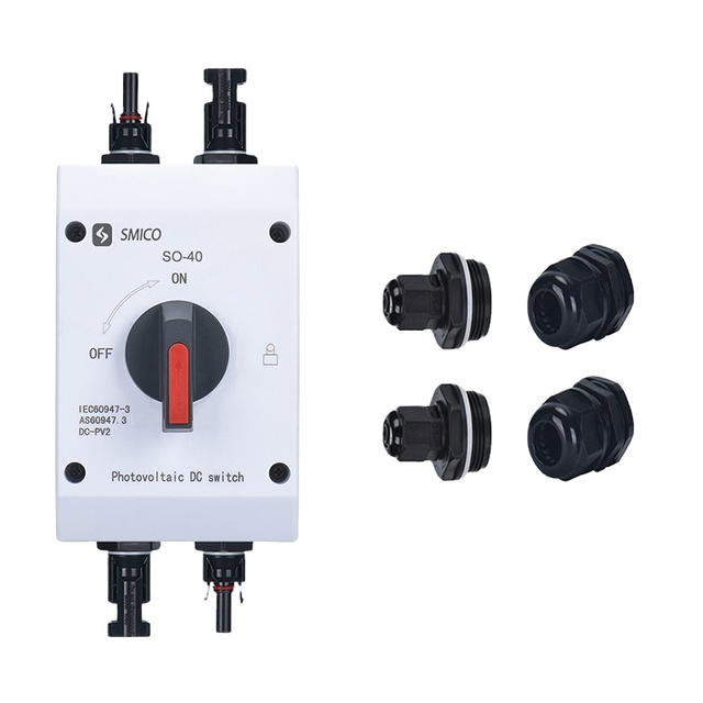 Dc 1000v 32a 4 Pole Solar Isolator Switch and Solar Pv Dc Isolation Main Switches for Dc Isolator Switch Solar Waterproof Ip66