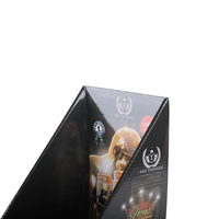 Boîte d'emballage personnalisée en carton ondulé pliable avec logo imprimé en couleur et impression extérieure