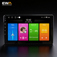 Lecteur multimédia de voiture Android 13 9 pouces 2 DIN IPS GPS pour MP3/MP4 Écran tactile CarPlay sans fil Android Auto Caméra AHD Radio FM RDS