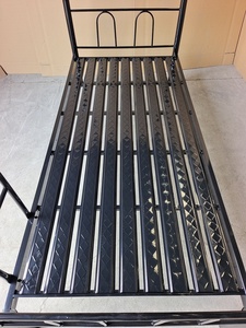 Metal <strong>Bed</strong> Single <strong>Bed</strong> <strong>Bunk</strong> <strong>Bed</strong> School Dormitory Metal Cheap Steel Iron Frame <strong>With</strong> <strong>Slide</strong> for Adults Bedroom Furniture - Product Image 4