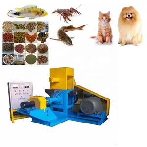 Fabricante industrial de alimentos para cachorros, máquina para fazer alimentos com peixes/para animais de estimação