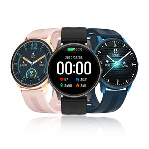 Montre connectée à écran couleur tactile intégral, étanche IP68, avec suivi d'activité et moniteur de fréquence cardiaque, modèle LW11 – Meilleures ventes - Product Image 1