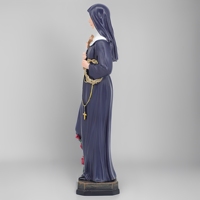 Statues religieuses catholiques en résine, décoration d'intérieur, statues religieuses, images, statue de la sainte Rita