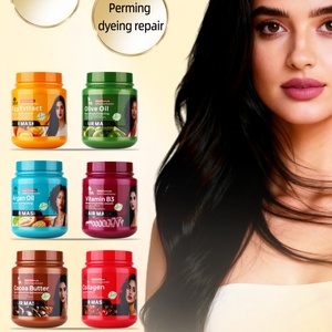 Mascarilla Capilar Reparadora y Suavizante con Aceite de Argán para Cabello Seco, Encrespado y Rizado - Nutrición Orgánica y Engrosamiento - Product Image 6