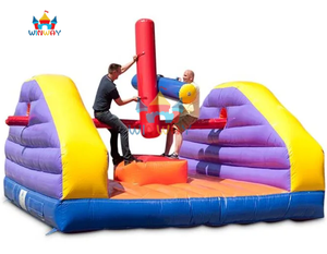 Arena de Batalla de Gladiadores Inflable - Juego Interactivo Comercial para Fiestas/Eventos de 2 Jugadores - Product Image 1