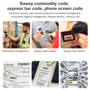 Máy quét mã vạch 2D cầm tay, máy quét mã qr 1D 2D có dây, giao diện USB, không có ổ đĩa, được sử dụng rộng rãi trong các hệ thống siêu thị - Product Image 4