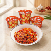 Bulk OEM Pittige King Oyster Mushroom Chili Pasta Meerdere Verpakkingen voor Supermarkt Retail Fastfood Passend bij Diepvries Dumplings