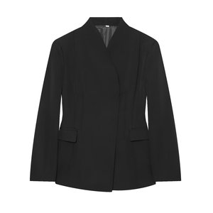 UNIZERA Damen Sommer 2026 Neuheit Slim Fit Stehkragen Langarm-<span class=keywords><strong>Blazer</strong></span> 8679425 8870199 - Product Image 5