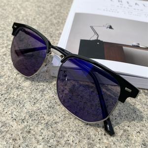 Lunettes Photochromiques Métal TR90 Semi-Cerclées Anti-Lumière Bleue pour Femmes et Hommes, Modèle 2026 - Product Image 3