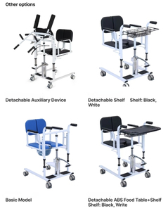 Lightweight Hydraulic Commode Chair CE Certification China's Best Price Household Medical Device for Bathroom Safety Equipment - Product Image 3