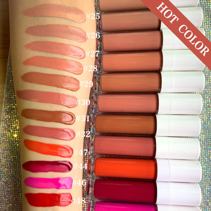 Vente en gros de <span class=keywords><strong>rouge</strong></span> à lèvres permanent de haute qualité en velours mat brillant à lèvres Fashion Style doré maquillage brillant à lèvres de luxe - Product Image 6