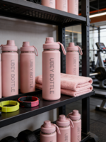 Bouteille d'eau de sport en métal de haute qualité 710 ml, anti-fuite, en acier inoxydable, pour porte-bidon de vélo