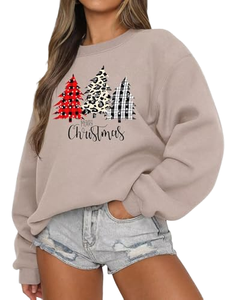 Sweat-shirt imprimé à col rond et manches courtes pour femme, collection hiver JAC22 DZ54182, tricoté, anti-boulochage, avec logo frontal et fermeture éclair - Product Image 1