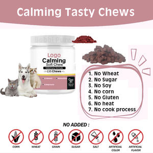 Precios al por mayor, masticables calmantes para gatos, suplemento natural para mascotas, suplemento calmante para la ansiedad y el alivio del estrés para gatos - Product Image 2