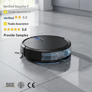 Robot Vacuum <b>Mop</b> Combo, High Suction Wet & Dry Cleaning Robot for Tile & Hardwood <b>Floors</b>, Smart <b>Floor</b> Cleaner with Water Tank fo - Product Image 2