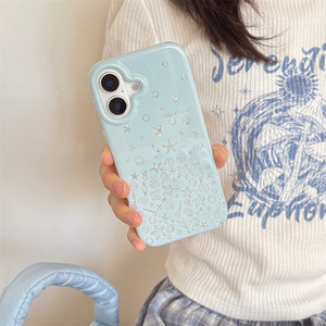 เคสโทรศัพท์ลายเปลือกหอยปลาดาวฤดูร้อนสไตล์เกาหลีแบบสองชั้นสำหรับ iPhone 17 Pro Max 16 15 สำหรับผู้หญิง - Product Image 2