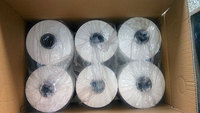 Fil de polyester DTY 150D/48F, 100% polyester, fil texturé pour le tricotage et le tissage, prix d'usine, pas de MOQ, couleur personnalisée