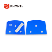 Disques abrasifs diamantés humides de 100 mm, haute dureté, OEM, pour béton, épaisseur 8 mm, pour machine à poncer