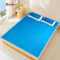 Surmatelas en gel rafraîchissant à double usage latéral, simple, double, queen king size, super matelas en mousse à mémoire de forme double
