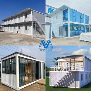 บ้านสำเร็จรูปคอนเทนเนอร์ขนาด 40 ฟุต สไตล์ร่วมสมัย สำหรับใช้งานเชิงพาณิชย์ ประกอบง่าย รวดเร็ว โครงสร้างเหล็ก เหมาะสำหรับห้องนอน โรงแรม - Product Image 4