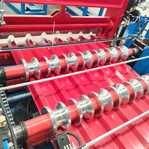 Nhà Máy bán hàng trực tiếp ibr mái tấm máy hình thang mái ngói máy làm 7 sườn mái tấm máy - Product Image 5