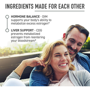 Suplemento OEM DIM y Glucarato de Calcio <span class=keywords><strong>D</strong></span> para el Alivio del Acné Hormonal y la Menopausia, Apoyo Hepático y de Estrógenos - Product Image 3