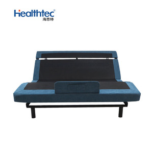 Cadre de <span class=keywords><strong>lit</strong></span> simple ou double réglable en gros <span class=keywords><strong>Lit</strong></span> pliant électrique à chargement USB avec matelas - Product Image 5