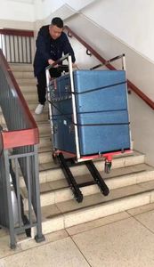 Portable Stairlift Powered Transportation Lifting <strong>Mobility</strong> <strong>Trolleys</strong> Crawler Heavy Duty Transport TrolleyClimbing Climbers - Product Image 2