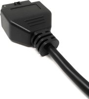 Cable Adaptador OBD2 de Alta Resistencia de 9 Pines y 16 Pines J1962-J1939 para Diagnóstico de Camiones, Conector Negro, Modelo B08G12HG82