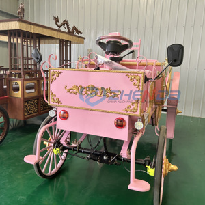 Calèche électrique de haute qualité conçue pour le tourisme, offrant confort et fiabilité lors des excursions - Product Image 3