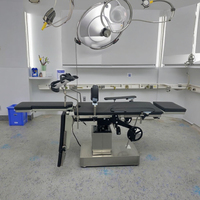 Table d'opération médicale en acier inoxydable certifiée CE ISO, vente en gros pour hôpitaux, cliniques et usage commercial