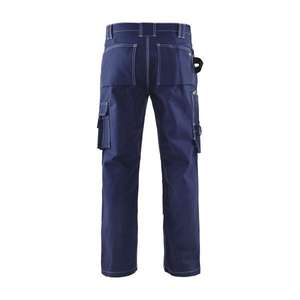 BLAKLADER - 157013708800D120 Pantalon Craftsman sans poches à clous bleu marine-PANTALON DE TRAVAIL EAN 7330509050033 - Product Image 2