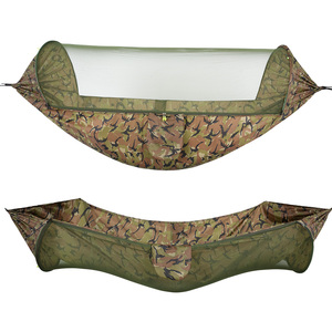 Usine En Gros Camping En Plein Air <span class=keywords><strong>Hamac</strong></span> Balançoire Forte Ripstop Nylon Parasol avec Fermeture Éclair <span class=keywords><strong>Moustiquaire</strong></span> Multifonctionnel - Product Image 1