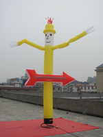 Danseur gonflable personnalisé, Sky Dancer, tube publicitaire ondulant pour la promotion extérieure