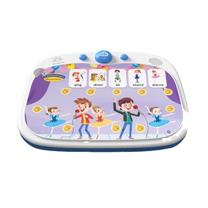 Tableta de Aprendizaje Temprano para Niños <span class=keywords><strong>en</strong></span> Edad <span class=keywords><strong>Preescolar</strong></span> con Panel Táctil, <span class=keywords><strong>Canciones</strong></span>, Cuentos de Hadas, Juegos de Parejas, Puzzles Ampliables y Tarjetas Didácticas - Product Image 1
