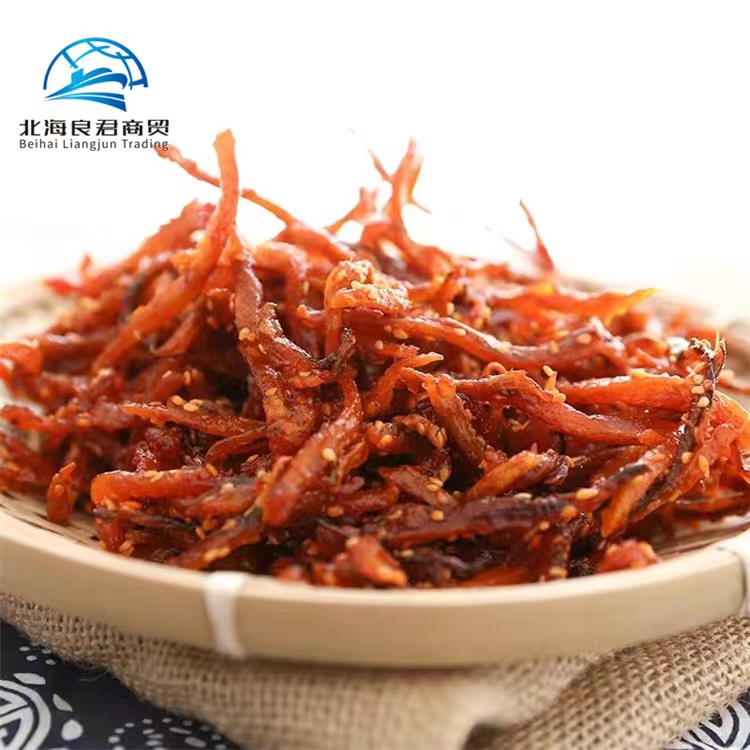 Оптовая продажа, прямая цена с завода, здоровая закуска, вкусные морепродукты, острый угорь, измельченный непосредственно, вкусные закуски из морепродуктов