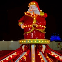 Manèges de fête foraine, équipement de parc d'attractions, carrousel rotatif, avion à commande automatique de Noël à vendre