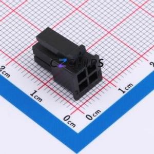 ZX-MX3.0-2-2P-HGJK Housing (Wire-to-Board / Wire-to-Wire) P=3mm Connector 2x2P 3mm Micro-Fit (MX 3.0) 3mm - Product Image 1