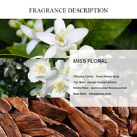 Huile de parfum unique MISS FLORAL huile de parfum parfum longue durée huile de parfum sans alcool meilleures senteurs de printemps huiles de parfum pour les femmes