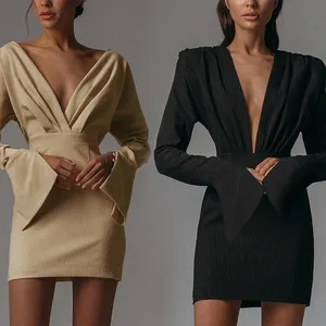 Vestido de noite para senhoras, vestido curto elegante para a noite