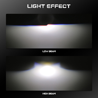 Lente de Proyector Bi-LED VAHID Factory E10 PLUS, Lente de Proyector de Doble Haz, Luces LED para Automóvil, Reequipamiento de Faros Delanteros H4/H7/H11 9005 9006
